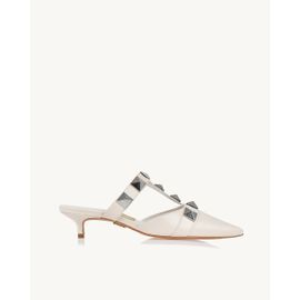 Slingback Salto Médio Venice Off White