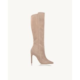 Bota Salto Alto Shammy Areia