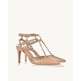 Slingback Salto Médio Venice Pele
