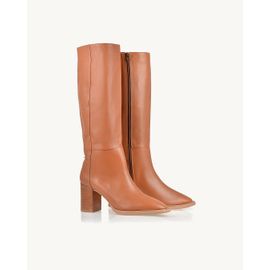 Bota Salto Médio Atanado Pecan