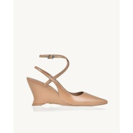 Slingback Salto Médio Venice Pele