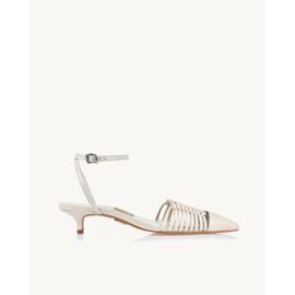 Slingback Salto Médio Venice Off White