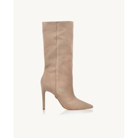 Bota Salto Alto Shammy Areia