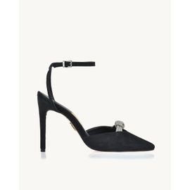 Slingback Salto Alto Mestiço Preta
