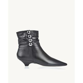 Bota Salto Baixo Davos Preta