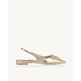 Slingback Shine Light Gold