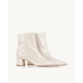 Bota Salto Médio Firenze Off White