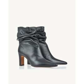 Bota Salto Médio Davos Preta