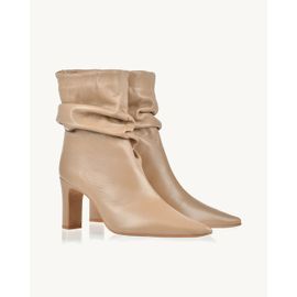 Bota Salto Médio Davos Taupe