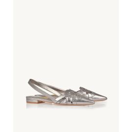 Slingback Shine Old Silver