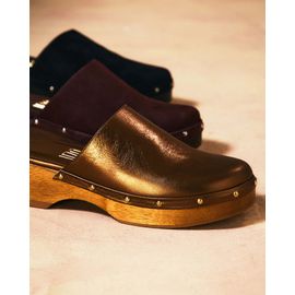 Clog Salto Médio Mestiço Preta