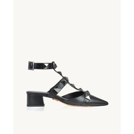 Slingback Salto Médio Venice Preta