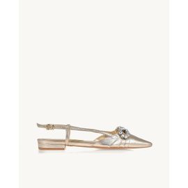 Slingback Shine Light Gold