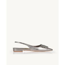 Slingback Shine Old Silver