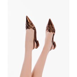 Slingback Shine Old Gold