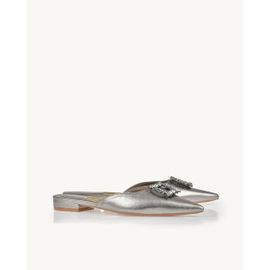 Slingback Shine Old Silver