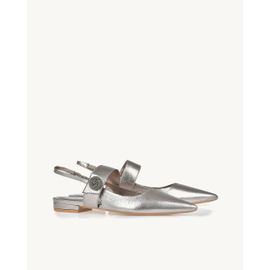 Slingback Shine Old Silver