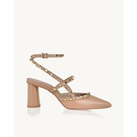 Slingback Salto Médio Venice Pele