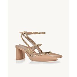 Slingback Salto Médio Venice Pele
