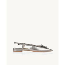 Slingback Shine Old Silver
