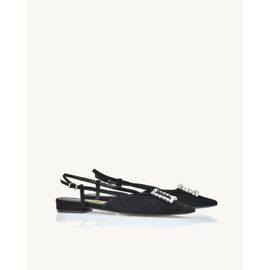 Slingback Mestiço Preta