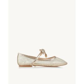 Sapatilha Mesh Light Gold