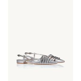 Slingback Shine Old Silver