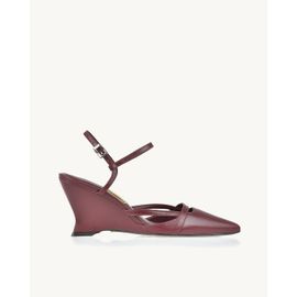 Slingback Salto Médio Venice Merlot