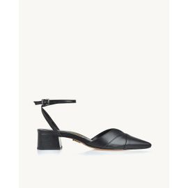 Slingback Salto Médio Venice Preta