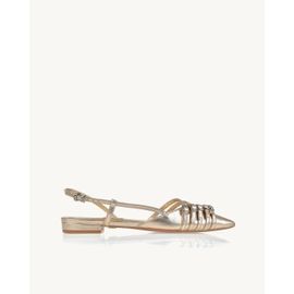 Slingback Shine Light Gold