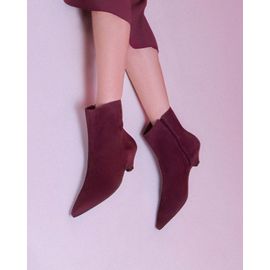 Bota Salto Baixo Mestiço Merlot