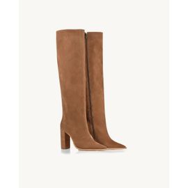 Bota Salto Alto Shammy Caramelo