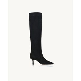 Bota Salto Médio Shammy Preta