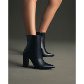 Bota Salto Alto Davos Preta