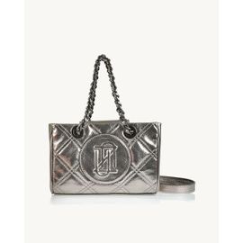 Bolsa Danubio Metal Old Silver
