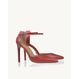 Scarpin Salto Alto Venice Scarlet