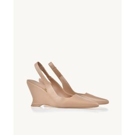 Slingback Salto Médio Venice Nude