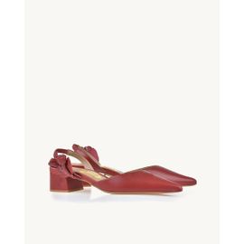 Slingback Salto Médio Venice Scarlet