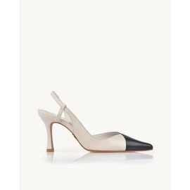 Slingback Salto Médio Venice Preta