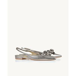 Slingback Shine Old Silver