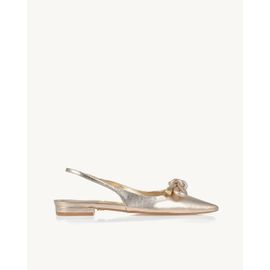 Slingback Shine Light Gold