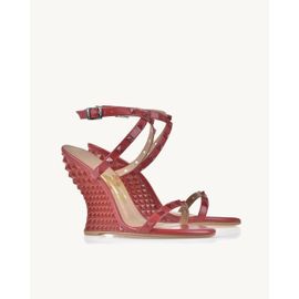 Anabela Salto Alto Milano Scarlet
