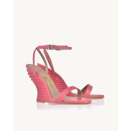 Anabela Salto Alto Venice Claret