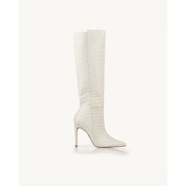 Bota Salto Alto Croco Ice