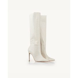 Bota Salto Alto Croco Ice