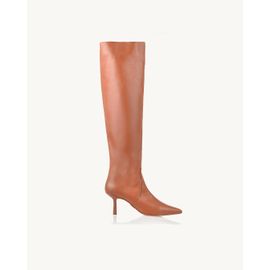 Bota Salto Médio Atanado Caramelo
