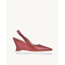 Slingback Salto Médio Venice Scarlet