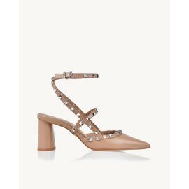 Slingback Salto Médio Venice Nude