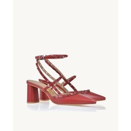 Slingback Salto Médio Venice Scarlet