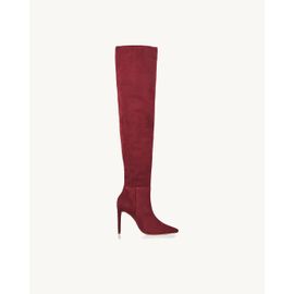 Bota Salto Alto Shammy Burgundy